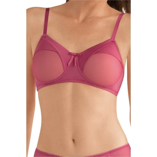 Mila soutien gorge Paddé Sans Armatures - Vieux Rose / Nude Amoena 44431