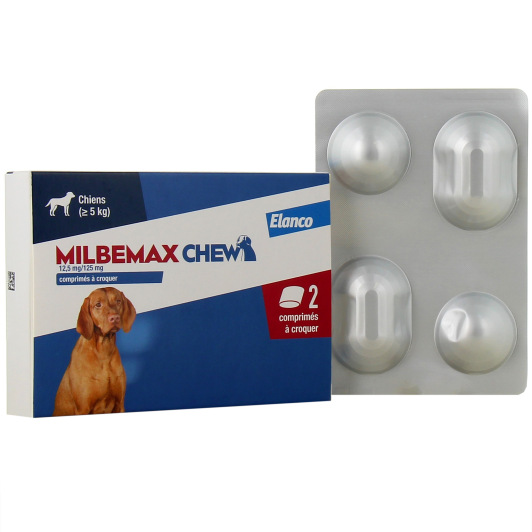 Milbemax Chew Vermifuge Chien à croquer