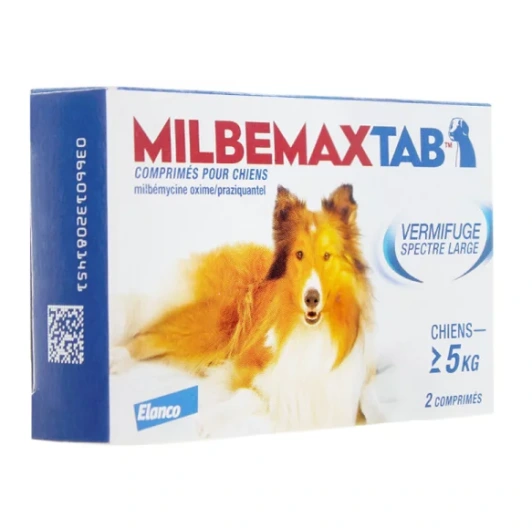 Milbemax Tab Vermifuge Chien