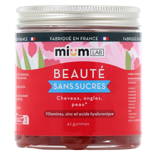 Mium Lab Beauté Gummies sans sucres