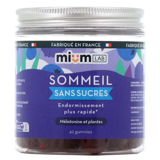 Mium Lab Sommeil Gummies sans sucres