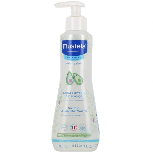 Mustela Eau nettoyante sans rinçage à l'avocat