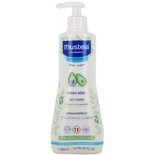Lait Corps Hydratant Bébé Minois Paris – 500 Ml – 98,7% Ingrédients D’origine Naturelle – Non Gras – Made In France