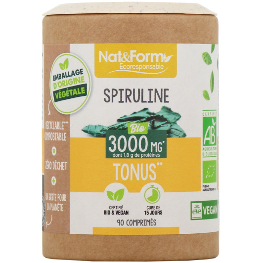 Nat & Form Spiruline Bio