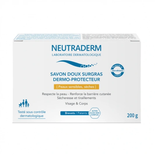 Neutraderm Savon Doux Surgras Dermo-Protecteur