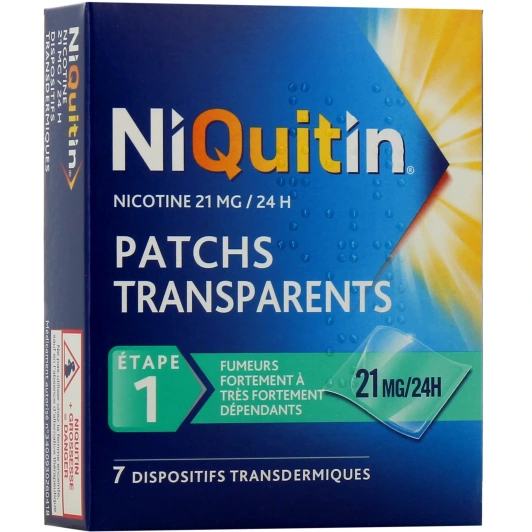 Niquitin patchs 21 mg/24h