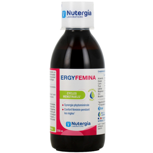 Nutergia Ergyfemina Cycles Menstruels