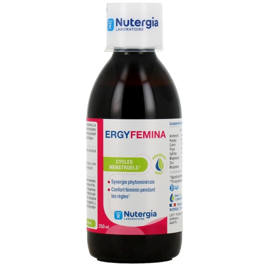 Nutergia Ergyfemina Cycles Menstruels
