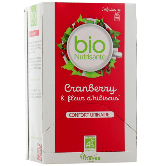 Nutrisanté Infusion Cranberry & Fleur d'Hibiscus Bio