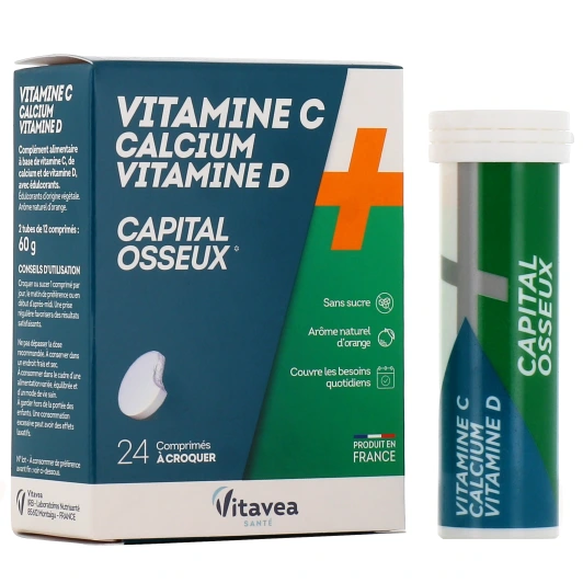 Nutrisanté Vitamine C Calcium Vitamine D