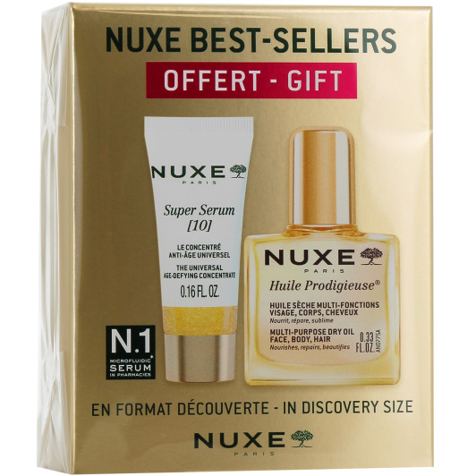 Nuxe best-sellers format découverte