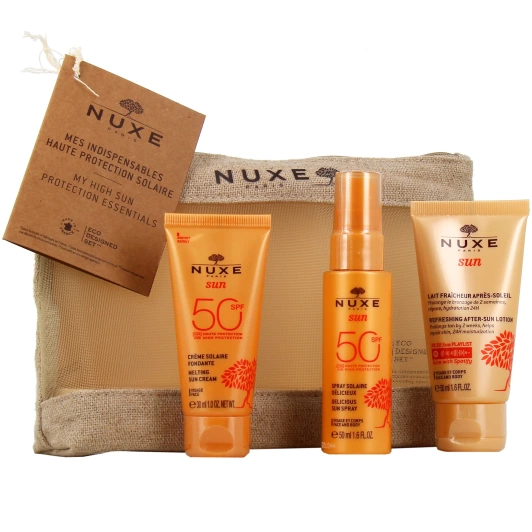 Nuxe Sun Trousse Mes Indispensables Haute Protection Solaire