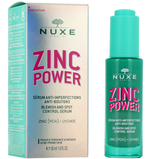 Nuxe Zinc Power Sérum Anti-imperfections Anti-boutons