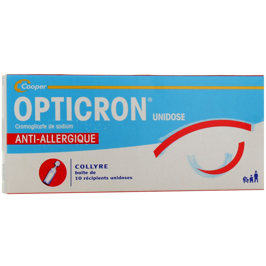 Opticron Collyre Cromoglicate de Sodium