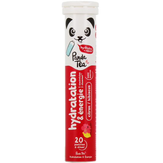 Panda Tea Pastilles Hydratation et Energie Electrolytes