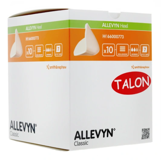 Allevyn Heel Talons & Coudes Pansement Hydrocellulaire