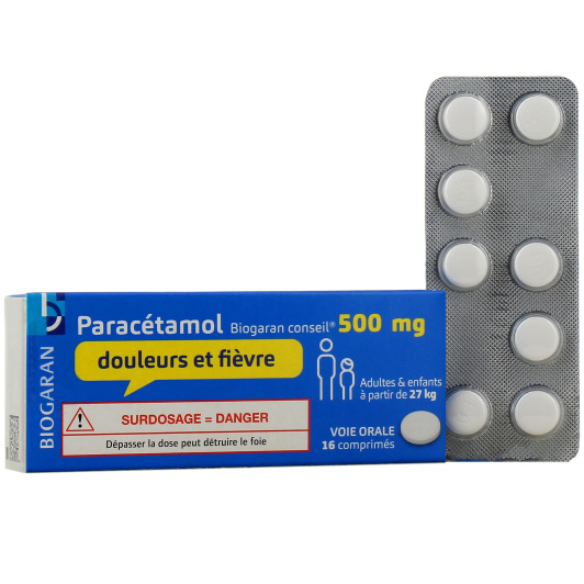 Paracétamol 500mg