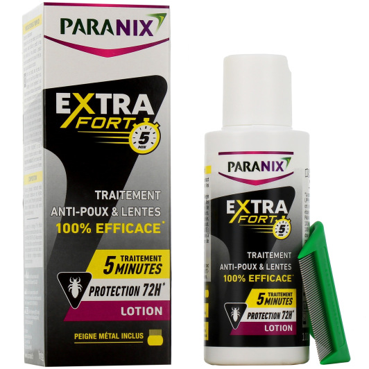 Paranix Extra Fort 5 Minutes Lotion Anti-Poux et Lentes