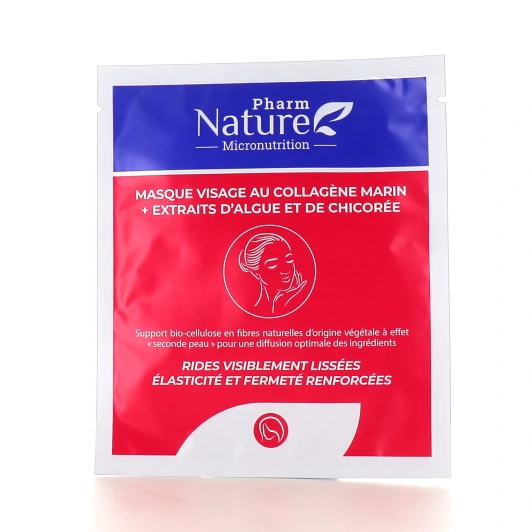 Pharm Nature Masque Visage Collagène Marin