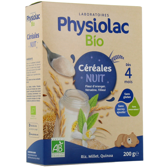 Physiolac Bio Céréales Nuit