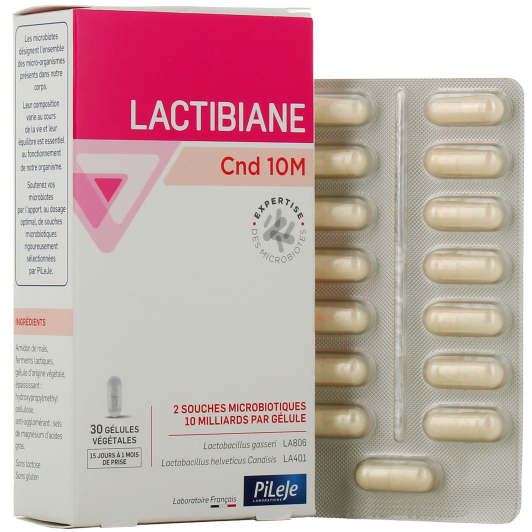 Pileje Lactibiane Cnd 10 M - 30 gélules