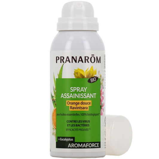 Pranarom Aromaforce Spray Assainissant Orange Douce Ravintsara Bio