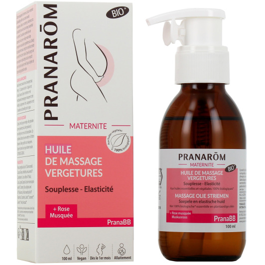 Pranarom Maternité Huile Massage Vergetures Bio