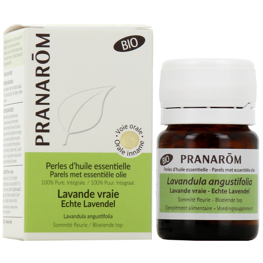 Pranarom Perles d'Huile Essentielle Lavande Vraie Bio