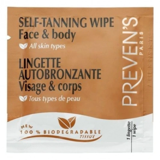Preven's - Lingettes Auto-Bronzantes Unité