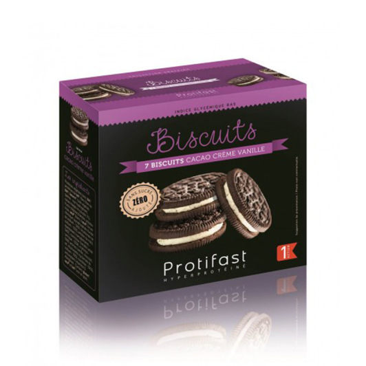 Protifast Biscuits Cacao Crème Vanille 126g