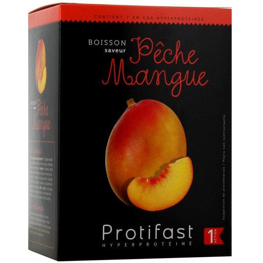 Protifast Boisson Saveur Pêche Mangue