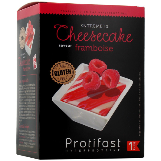 Protifast Entremets Cheesecake Framboise