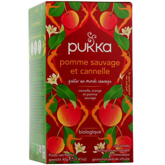 Pukka Infusion Pomme Sauvage et Cannelle Bio