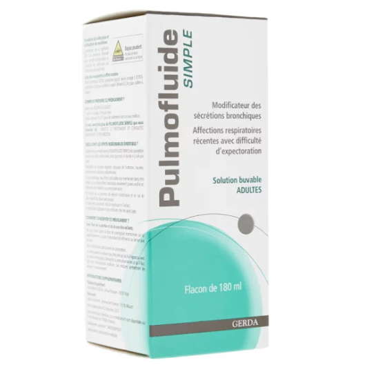 Pulmofluide Simple solution buvable 180 ml