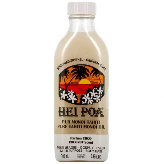 Pur Monoï Tahiti parfum vanillier ou coco