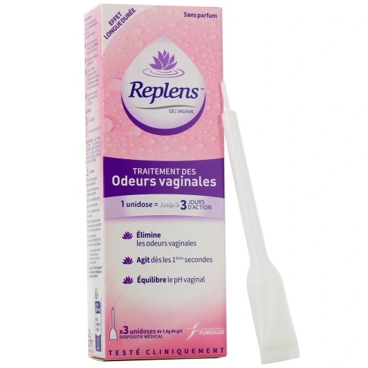 Replens Gel Vaginal Traitement des Odeurs