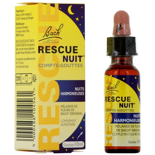 Rescue Fleurs de Bach Nuit
