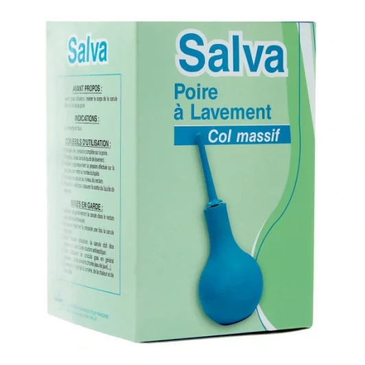 Salva Poire à Lavement Col Massif