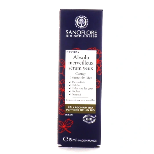 Sanoflore Absolu Merveilleux Sérum Yeux