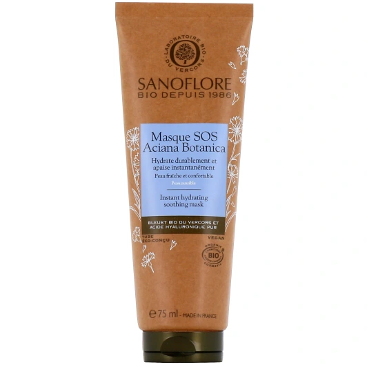 Sanoflore Aciana Botanica Masque SOS Hydratant Apaisant Bio