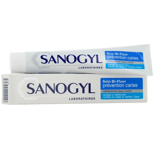 Sanogyl Bi-fluor Dentifrice Prévention caries