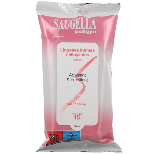 Saugella Poligyn Lingettes Hygiène Intime