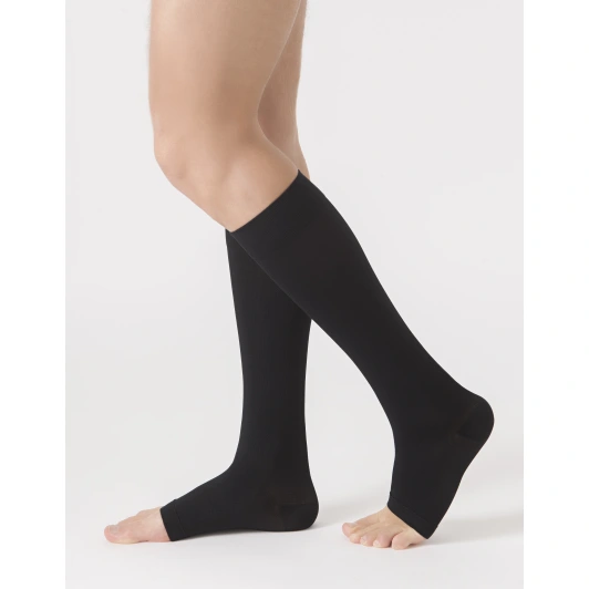 Sigvaris Dynaven Homme Fin Chaussettes Pied Ouvert Classe 2