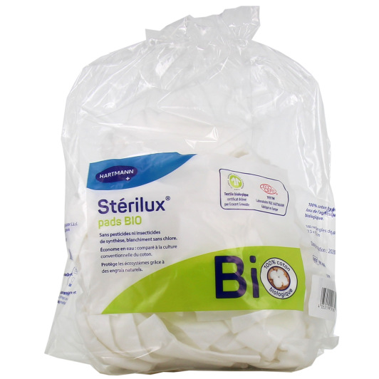 Sterilux Rectangles de coton