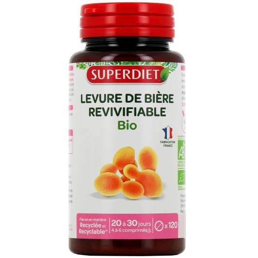 Super Diet Levure De Bière Revivifiable Bio