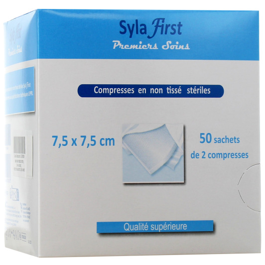 SylaFirst Compresses Non Tissé Stériles