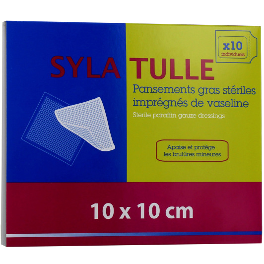 Sylatulle Pansement Gras Stérile