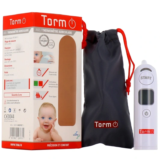 Torm Thermomètre Auriculaire A02