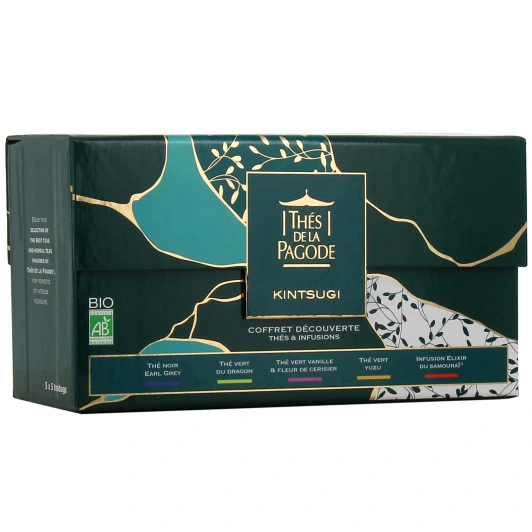 Thés de la Pagode Coffret Découverte Kintsugi