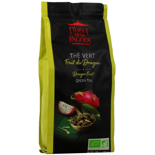 Thés de la Pagode Thé Vert du Dragon Bio